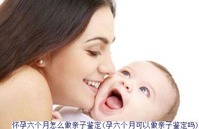 怀孕六个月怎么做亲子鉴定(孕六个月可以做亲子鉴定吗)